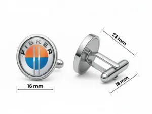 Fisker Boutons de Manchette Homme Personnalisés Luxe Pro